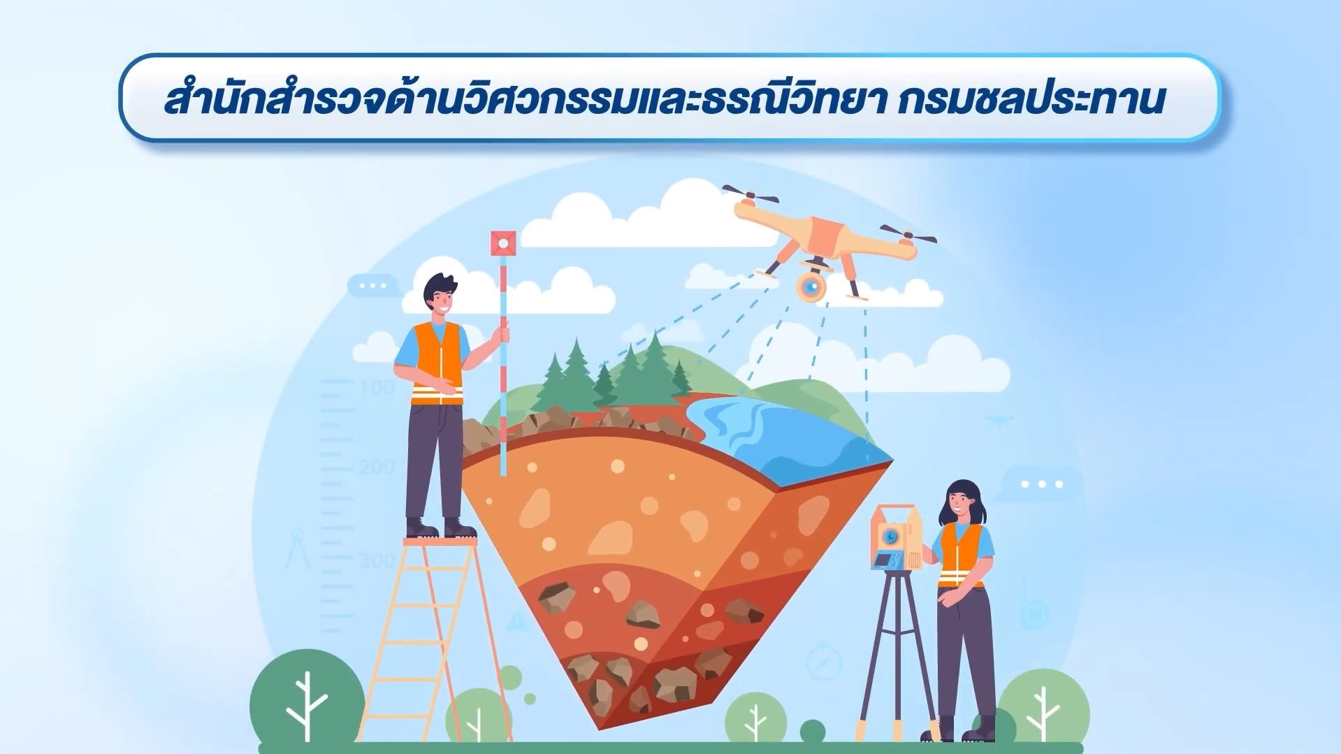 สำนักสำรวจด้านวิศวกรรมและธรณีวิทยา ด่านแรกของความมั่นคงทางด้านน้ำ