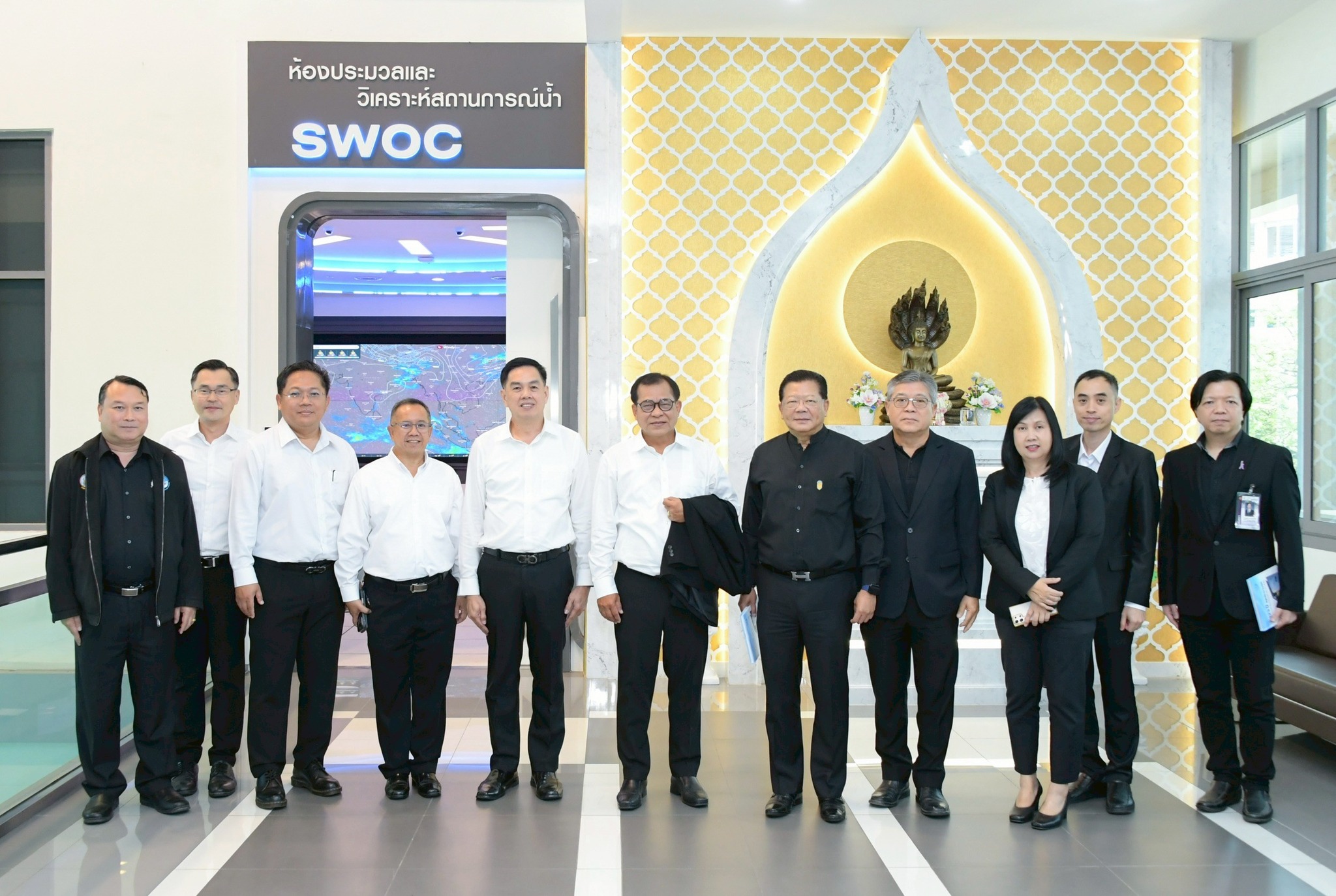 กรมชลฯ ต้อนรับคณะกรรมาธิการวิสามัญฯ วุฒิสภา ศึกษาดูงานด้านการบริหารจัดการน้ำ