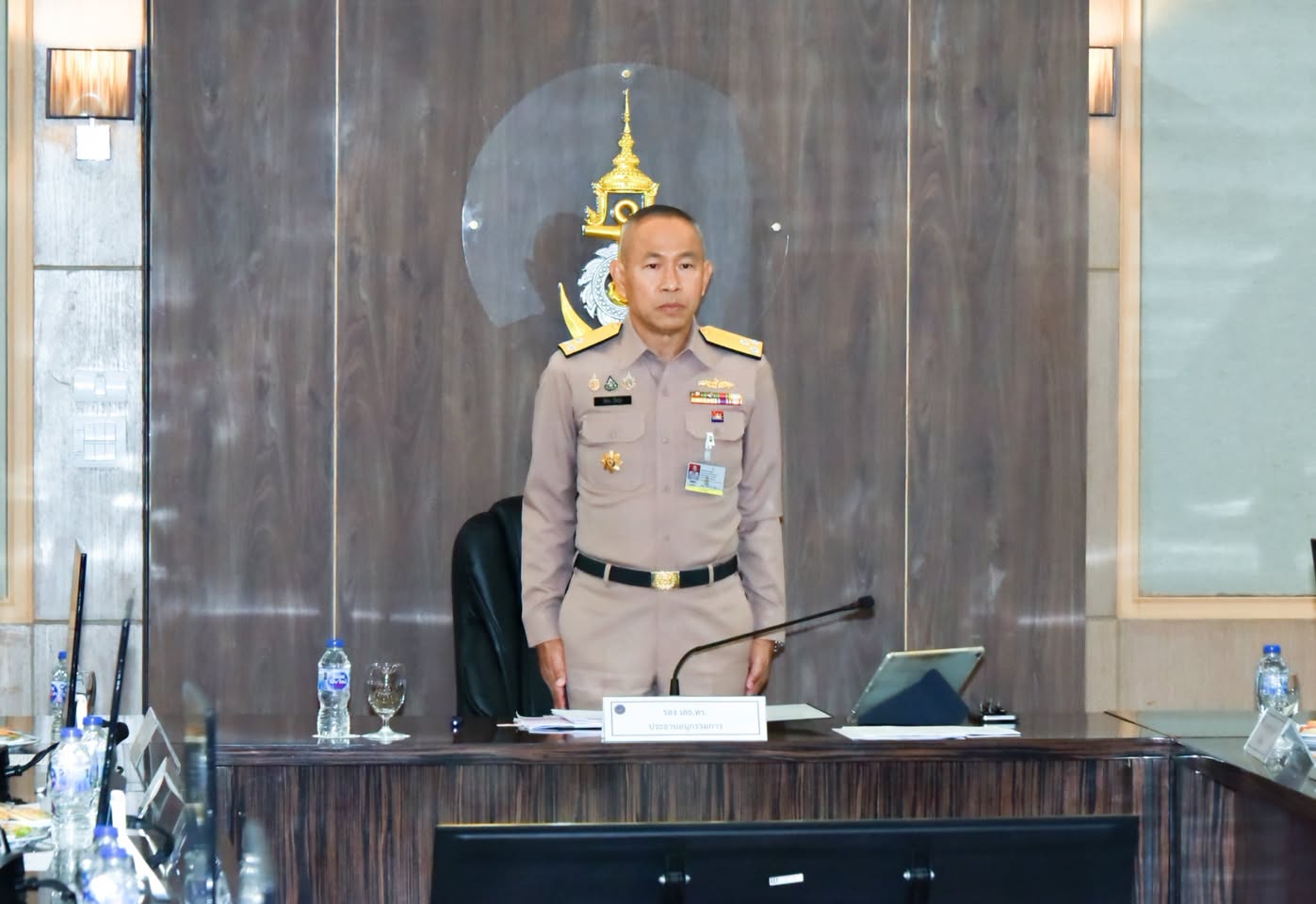 กรมชลฯ ร่วมประชุมคณะอนุกรรมการฝ่ายควบคุมขบวนเรือ เตรียมความพร้อมการจัดขบวนพยุหยาตราทางชลมารค 