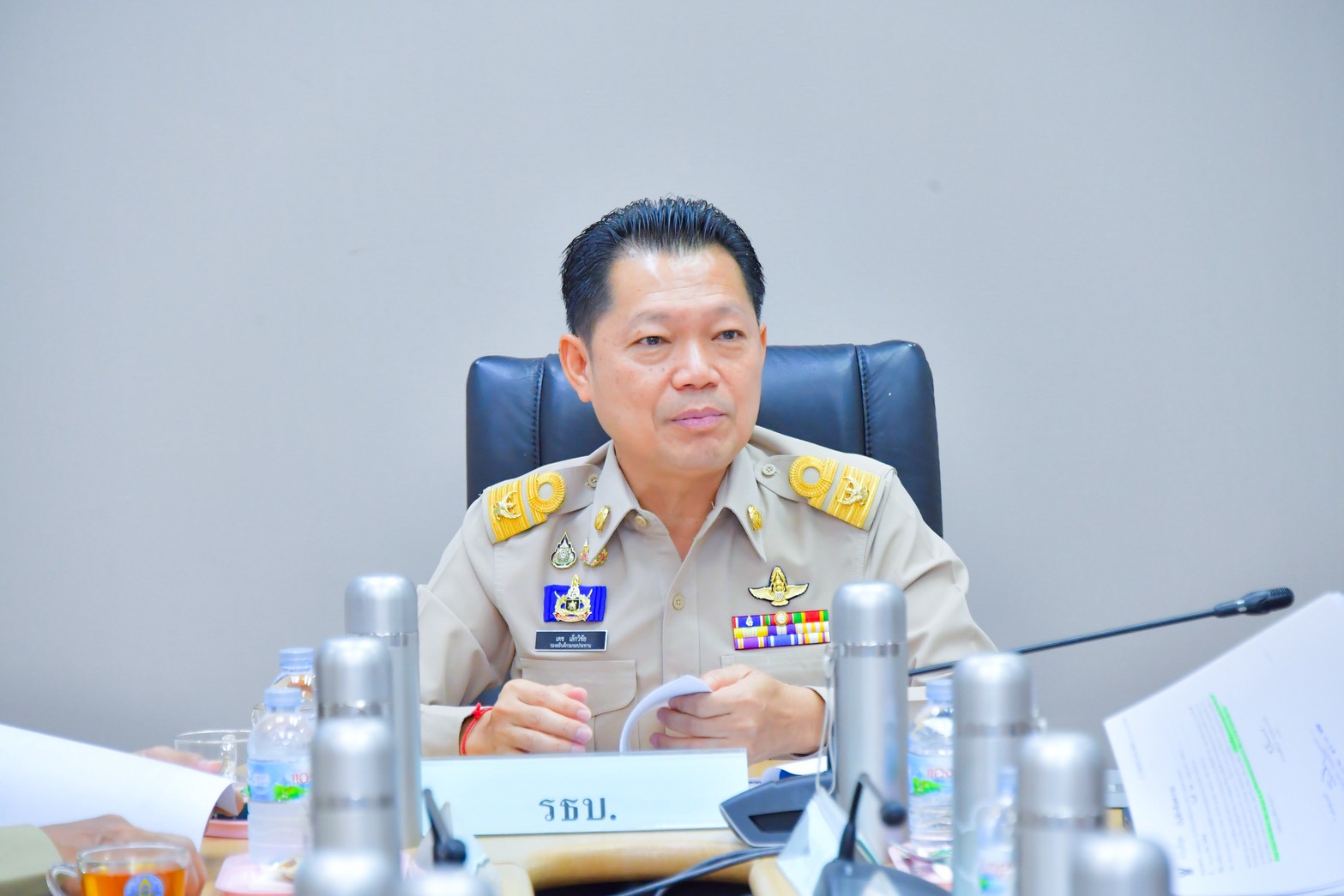 กรมชลฯ ประชุมหารือตามข้อสั่งการคณะกรรมการบริหารนโยบาย เตรียมความพร้อมข้อมูลสนับสนุนภาคเกษตร