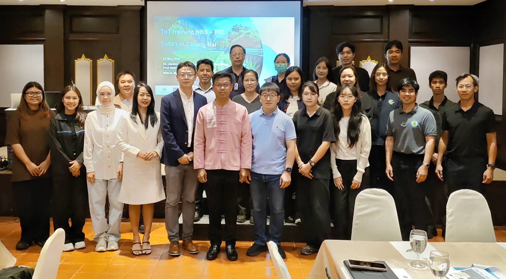 กรมชลฯ จัดโครงการฝึกอบรมเชิงปฏิบัติการ หลักสูตรการออกแบบงานชลประทานสำหรับบรรเทาอุทกภัยและเก็บกักน้ำ 