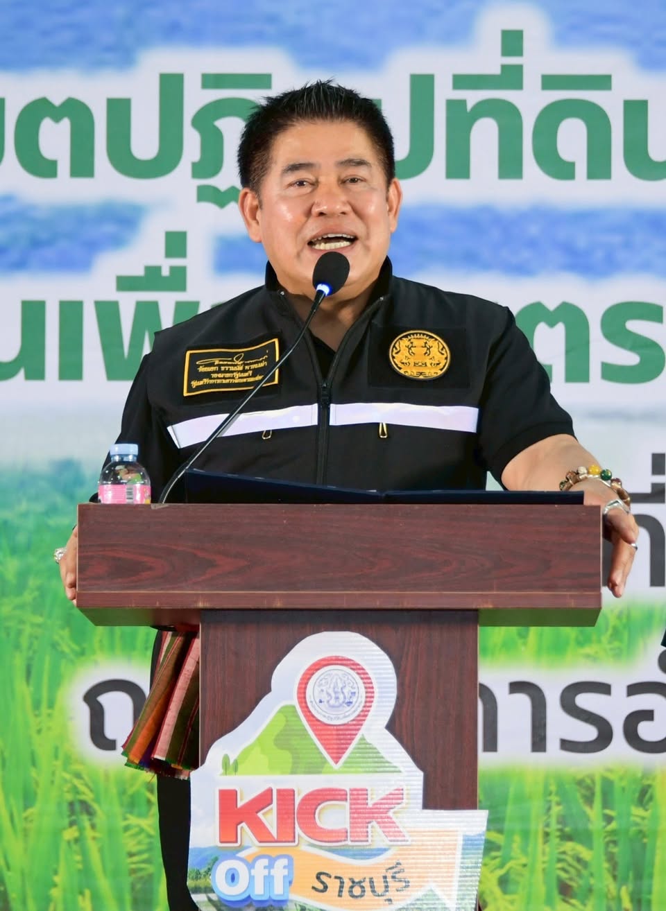 รองนายกฯ ธรรมนัส Kick Off  "โครงการขับเคลื่อนนโยบายการแก้ไขปัญหาผู้ครอบครองในเขตปฏิรูปที่ดินที่ไม่ยินยอมเข้าสู่กระบวนการปฏิรูปที่ดินเพื่อเกษตรกรรม"    ณ จังหวัดราชบุรี