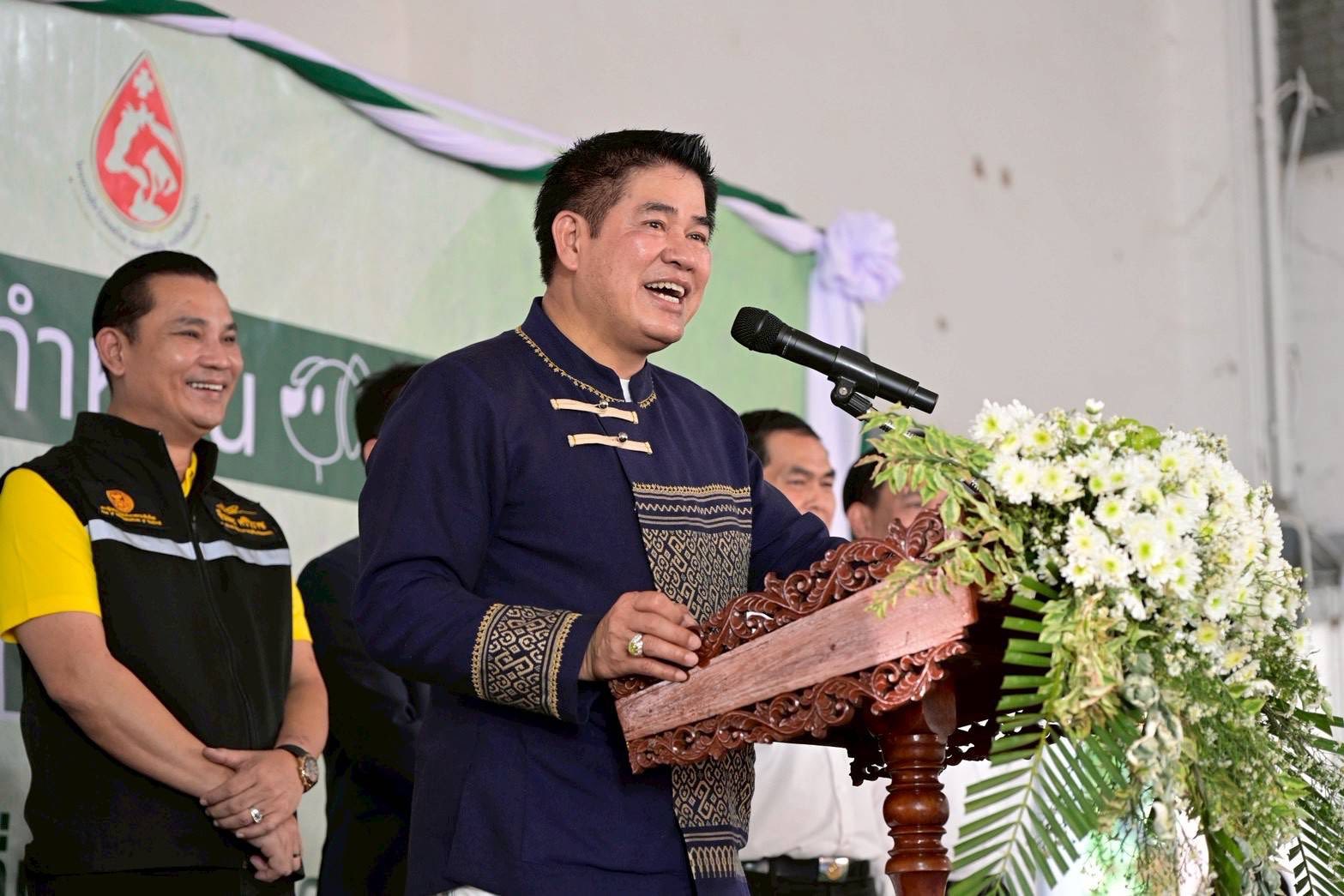 รองนายกฯ ธรรมนัส เยือนเมืองน่าน เร่งรัดงานก่อสร้างอ่างเก็บน้ำน้ำกิ 