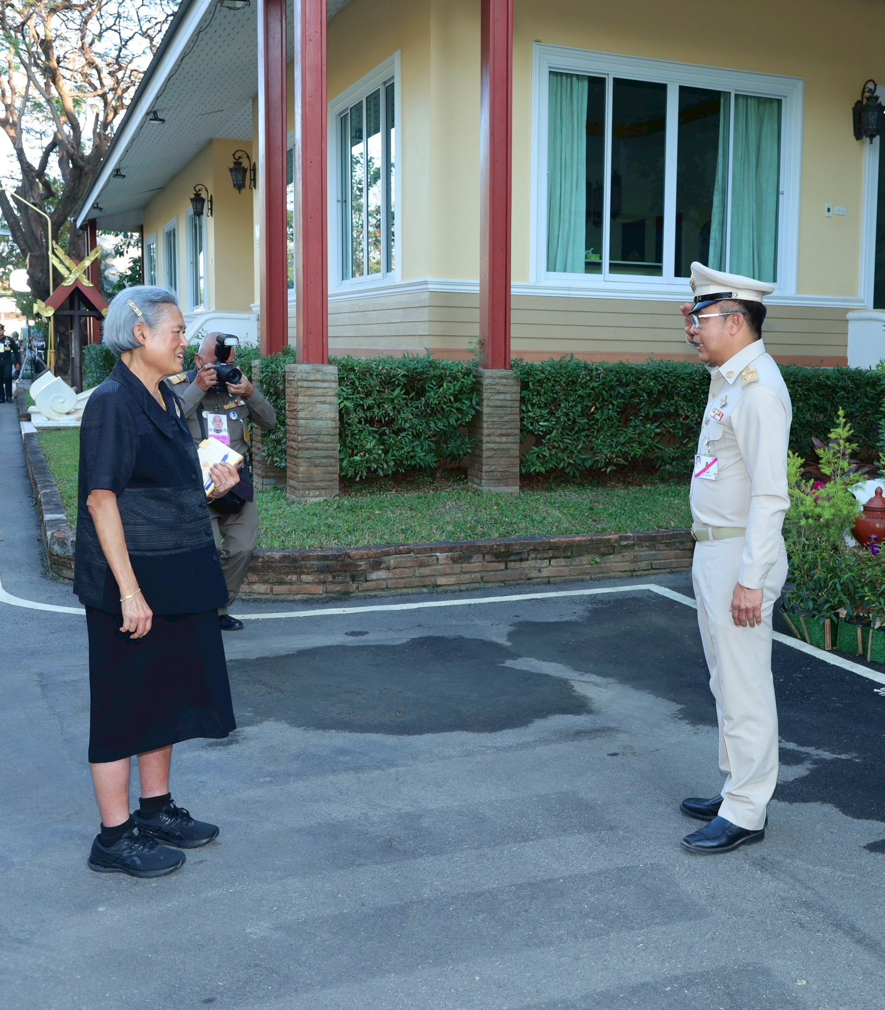 กรมชลประทาน เฝ้าฯ รับเสด็จ สมเด็จพระกนิษฐาธิราชเจ้า กรมสมเด็จพระเทพรัตนราชสุดา ฯ สยามบรมราชกุมารี