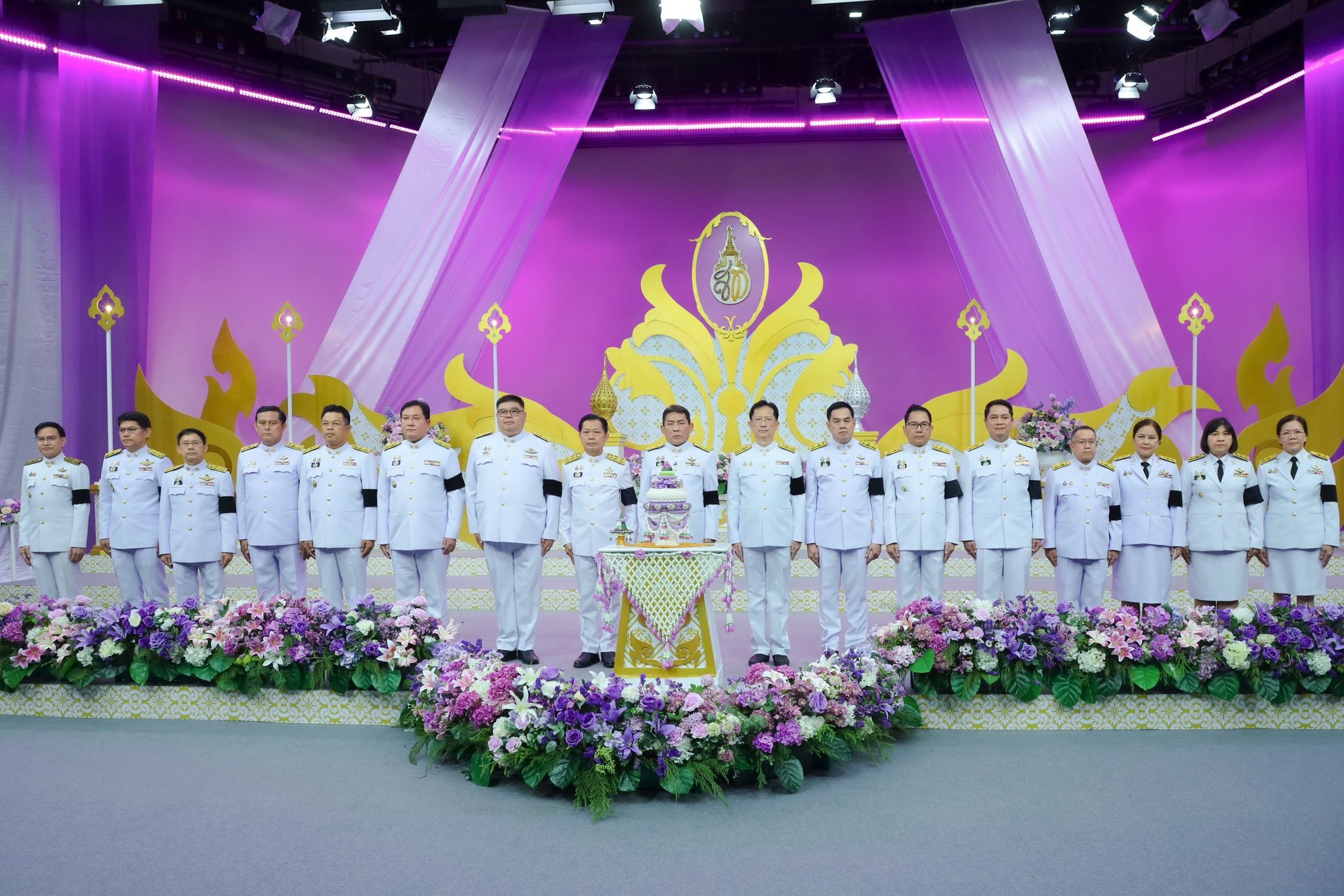 กรมชลประทาน บันทึกเทปถวายพระพรชัยมงคล สมเด็จพระนางเจ้าสุทิดา พัชรสุธาพิมลลักษณ พระบรมราชินี เนื่องในโอกาสวันเฉลิมพระชนมพรรษา 3 มิถุนายน 2569 ณ สถานีวิทยุโทรทัศน์แห่งประเทศไทย (NBT)