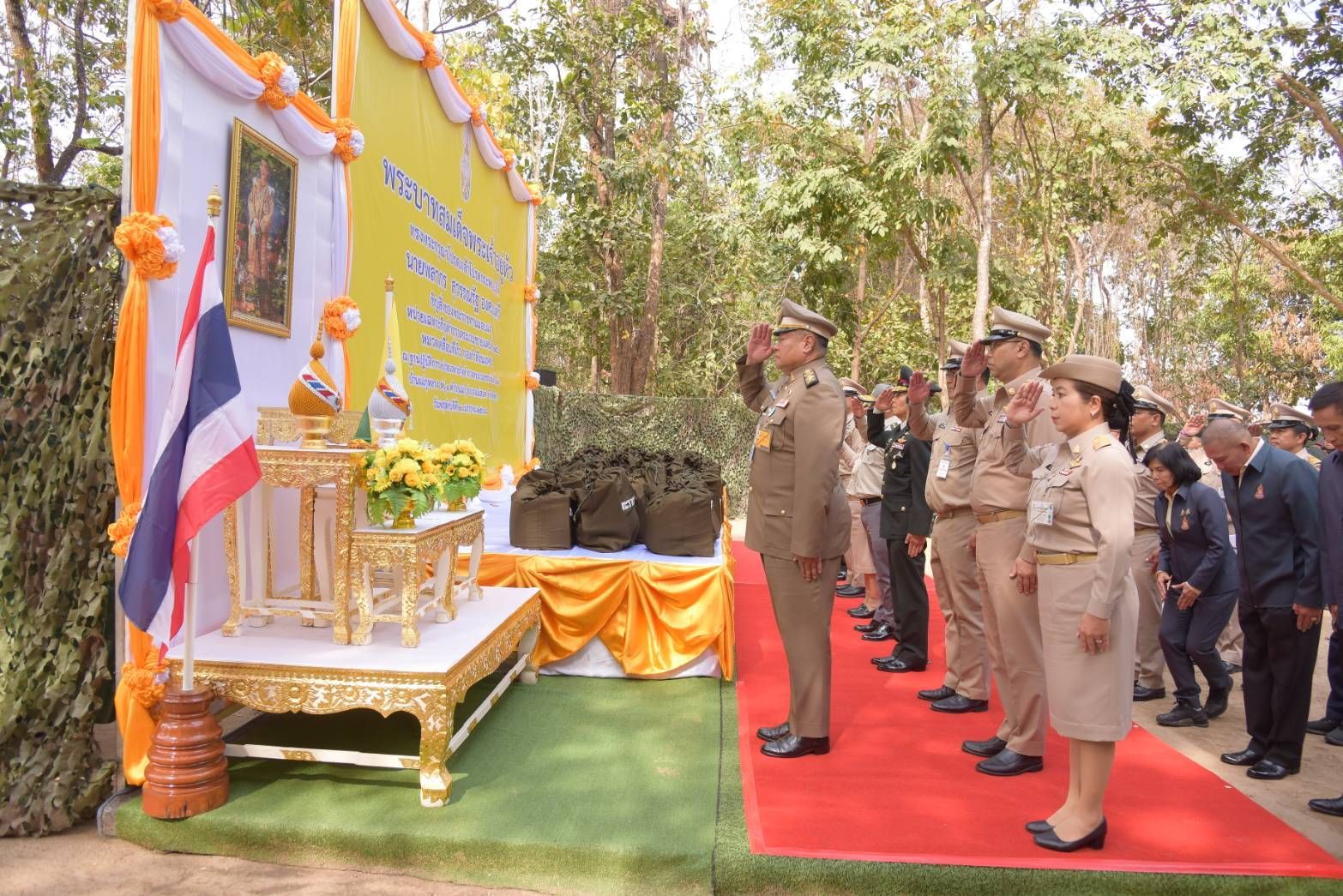 องคมนตรี ติดตามและขับเคลื่อนโครงการอันเนื่องมาจากพระราชดำริ พื้นที่จังหวัดตาก