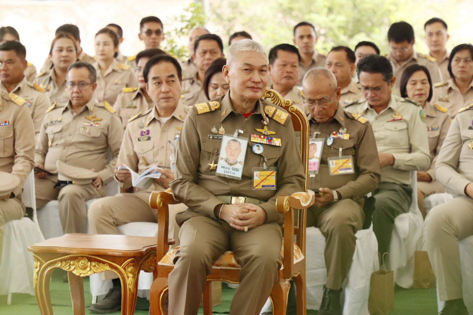 องคมนตรีติดตามและขับเคลื่อนโครงการอันเนื่องมาจากพระราชดำริ พื้นที่จังหวัดบุรีรัมย์