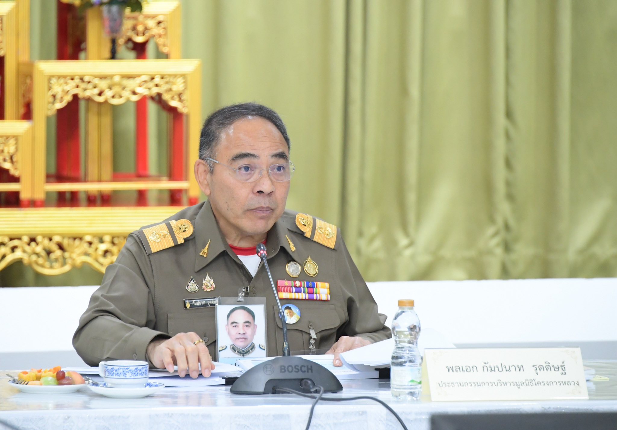 กรมชลฯ ร่วมประชุมคณะกรรมการบริหารมูลนิธิโครงการหลวง เดินหน้าผลสัมฤทธิ์ตามพระบรมราโชบาย